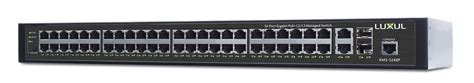 luxul ip video optimized switches arrow wire cable