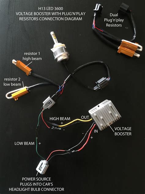 headlight socket wiring diagram