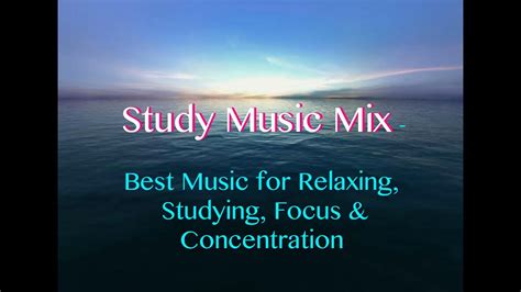 study  mix relaxing studying  focus concentration