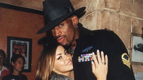 Carmen Electra And Dennis Rodman Had Sex All Over The Bulls Court