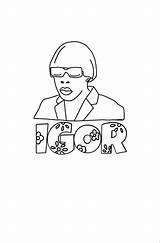 Outline Printable Tylerthecreator Floral Coloringpages sketch template