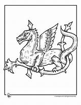 Celtic Dragon Coloring Pages Kids sketch template