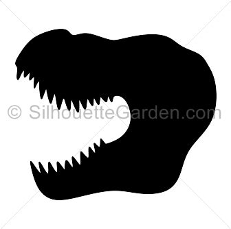 rex head silhouette silhouette clip art silhouette rex