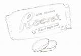 Drawing Reese Reeses Candy Very Challenge Milky Choice Between Hard End Way But sketch template