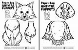 Puppet Puppets Cbc Lunch Polar Beaver Owl Puffin Own Frog Source Williamson sketch template
