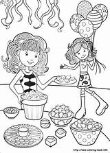 Coloring Groovy Pages Girls Printable Kids Coloring4free Colour Paint Voor Girl Freekidscoloringandcrafts Fun Volwassenen L0 sketch template
