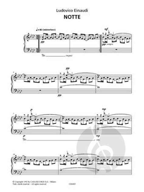 Stanze By Ludovico Einaudi Piano Sheet Music