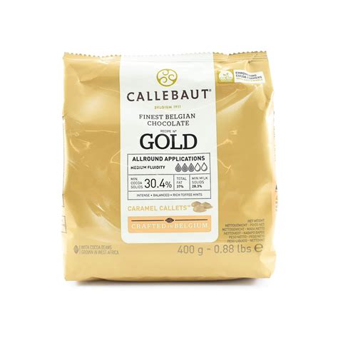 callebaut gold chocolate   baking company