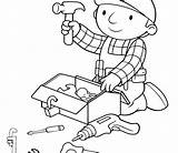 Coloring Pages Construction Tools Tool Science Signs Box Gardening Site Getcolorings Handy Manny Printable Kids Color Print December Colorin sketch template