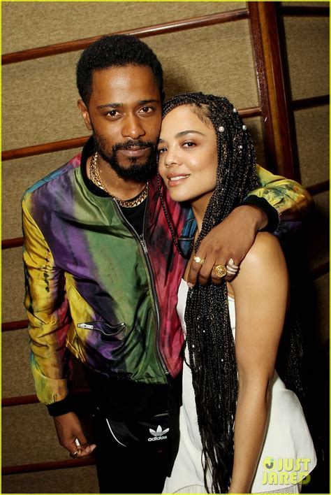 tessa thompson and lakeith stanfield screen their movie sorry to bother you for nyc tastemakers