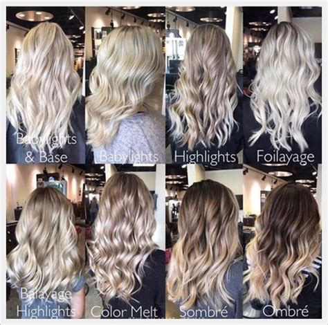 new hair coloring techniques blonde hairstyles and hair color for