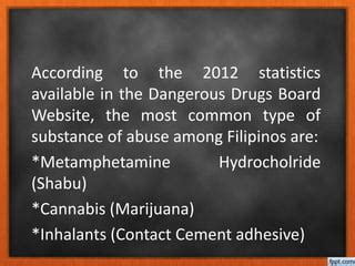 drug scenario   philippines