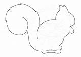 Squirrel Printable Silhouette Coloring Animal Coloringpage Eu sketch template
