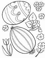 Coloring Easter Pages sketch template