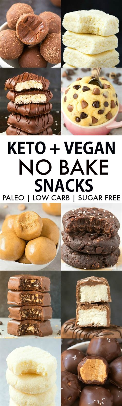 Easy Keto Vegan No Bake Snacks Paleo Low Carb