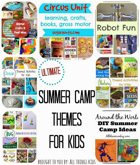 perfect preschool summer camp theme ideas