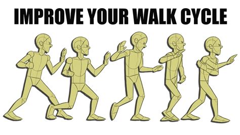 how to animate advanced walk cycle 2d animation tutorial youtube