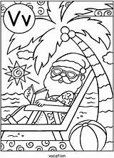 Vacation Coloring Pages Color Getcolorings Pa Winter sketch template