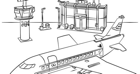 airport coloring pages coloring pages