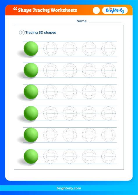 printable shape tracing worksheets  kids pdfs brighterlycom