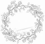 Wreath Coloring Pages Fall Wreaths Drawing Kit Leaf Flower Floral Flowers Embroidery Christmas Justpaintitblog Patterns Mixed Vine Vintage Hand Paint sketch template