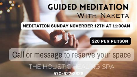 happening  sunday call  holistic healing spa