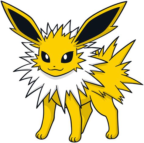 jolteon official artwork gallery pokemon