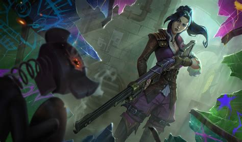 Lol Skin 】 Caitlyn Arcane League Of Legends Galería De Aspecto