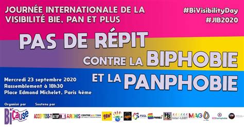 journée international de la bisexualité 2020 en 2 actes bi cause