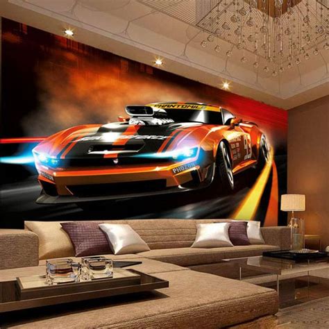 sports car wallpaper  bedroom martahatlevoll