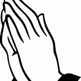 Praying Hands Coloring Pages Clip sketch template