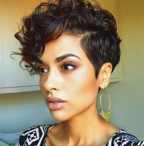 Hairstyles For Curly Short Hair 2019