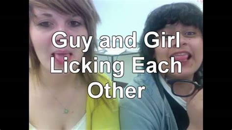 Guy And Girl Licking Each Other Youtube