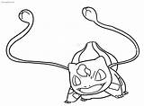 Bulbasaur Getcolorings Firered Leafgreen sketch template