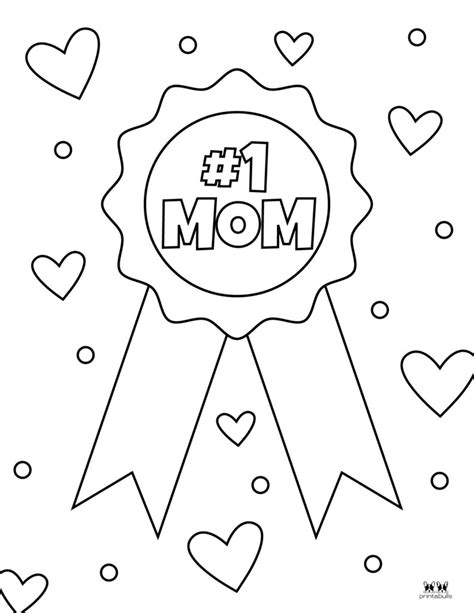 mothers day coloring pages   printables printabulk