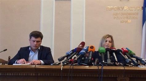 Natalia Poklonskaya Behind Microphones Know Your Meme