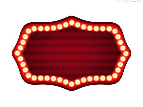 theater sign clipart