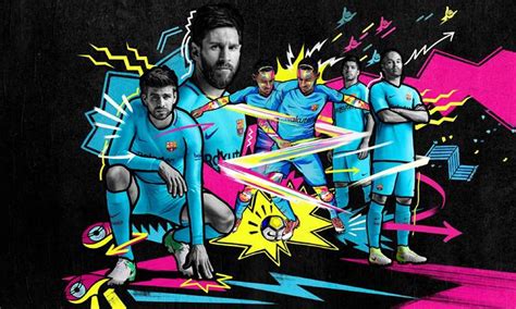 barcelona uitshirt   voetbalshirtscom