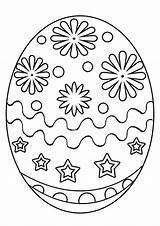 Easter Coloring Egg Pages Large Printable Colour Eggs Color Drawing Decorated Ukrainian Print Decorate Getcolorings Getdrawings Happy sketch template