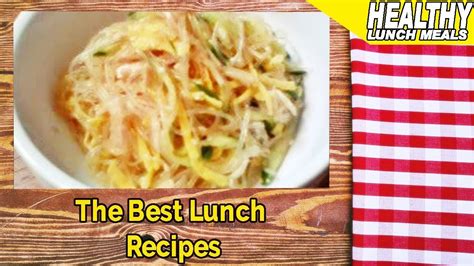 lunch recipes youtube
