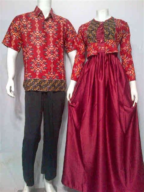 model baju gamis batik muslim batik bagoes solo