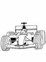 F1 Formule Racecar Formel Ausmalbilder Race Kleurplaten Kleurplaat Ausmalbild Malvorlage sketch template