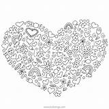 Valentines Coloring Heart Pages Xcolorings 800px 118k Resolution Info Type  Size Jpeg sketch template