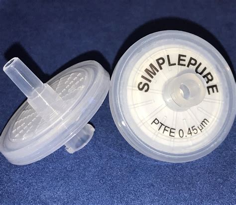 syringe filter ptfe micron mm  sterile distribution labsphere