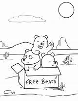 Bears Bare Deviantart sketch template