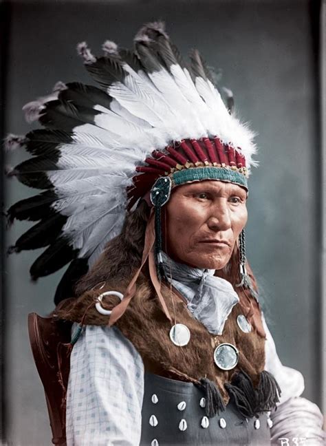 Louie Chief Sitting Bulls Son Hunkpapa Lakota Photo By D F Barry