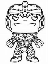 Funko Pop Marvel Coloring Thanos Pages Pops Para Colorear Guardian Galaxy Kids Spiderman Figures Dibujo Fun Character Popular Print Dibujos sketch template