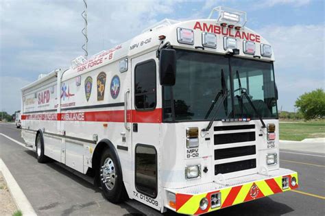 safd s ambulance bus ready to ride to rescue san antonio express news