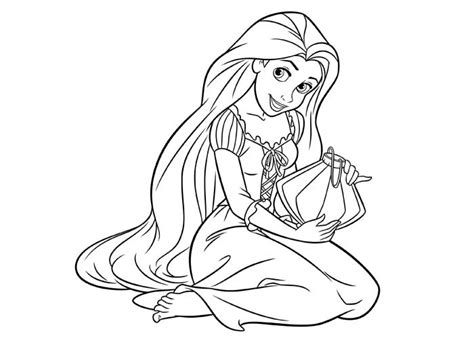 Disney Princess Rapunzel Coloring Pages Coloring Pages 🎨