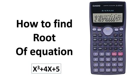 find root  algebraic equation  fxms scientific calculator se root kaise nikale